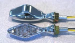 K&s 25-8922 Led Ultra Mini-marker Lights, Diamond W/eyelid, Chrome 13. Fixed Price $51.51.