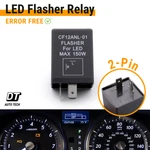 CF12-ANL01 Led Flasher Relay Fix Hyper Turn Signal Decoder Load Equalizers. Fixed Price $8.99.