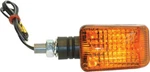 & Dot Approved Halogen Mini-stalk Turn Signals Black With Amber Lens 25-7500. Fixed Price $55.81.