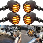 4PCS Bullet Turn Signals Amber Lights For Honda Shadow Spirit Ace Vt 1100 750. Fixed Price $28.61.