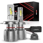 2X Lasfit Lsplus H4 9003 Led Headlights Bulbs High Low Beam 6000K Extra Bright. Fixed Price $129.99.