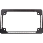 Custom Dynamics TF04-B Black All-in-one Led License Plate Frame Motorcycles. Fixed Price $129.95.