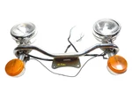 2003 Kawasaki Vulcan VN1600 Headlight & Front Turn Signal Pair Assy Oem. Fixed Price $133.00.