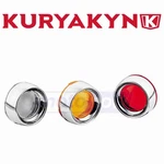 Kuryakyn Deep Dish Bezels With Lenses For Bullet Turn Signals 2006 Pp. Fixed Price $48.84.