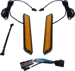 Custom Dynamics CD-FORK-SS8-AB Led Light Amber Black Cvo Street. Fixed Price $188.96.
