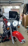 3X Daymaker Led Headlights H4 7" For Harley Davidson Touring Softail Road King. Fixed Price $243.19.