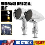 2PCS Led Motorcycle Bike Turn Signal Indicator Amber White Light Mini Universal. Fixed Price $20.89.