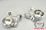 2013 Harley Dyna 49MM Front Fork Mounted Auxiliary Fog Lighting Kit Chrome #4077. Fixed Price $189.44.