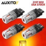 4X Auxito 3157 3156 Red Led Brake Stop Tail Light Parking Bulbs High Power 4157. Fixed Price $22.70.