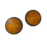 Pair Yamaha Rs Rd Dt 100 125 XS650 GT80 LB80 QT50 Fork Frame Reflector. Fixed Price $124.90.