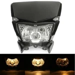 Universal Black Streetfighter Headlight Headlamp For KX250F KX450 KLX250. Fixed Price $30.84.