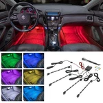 Ledglow 7 Color Car Truck Interior Footwell Neon Underdash Accent Lights Kit. Fixed Price $34.99.