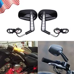 Rear View Mirrors Muscle Led Turn Signals Light Kits For Harley V-rod Vrod Vrscf. Fixed Price $32.99.