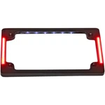 Custom Dynamics Frame Lic Plt W/lt Blk TF07-B. Fixed Price $118.08.