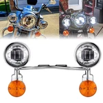 Passing Fog Turn Signal Light Bar For Harley Sportster 84 883 XL1200C. Fixed Price $169.99.