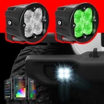 1PC Xkglow Fog Light Mount Cube Spot Beam Bluetooth App Control. Fixed Price $98.99.