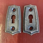 1920 's 1930 Fancy Interior Light Switch Plate Pair (2) For Hupmobile Nash. Fixed Price $44.99.