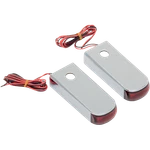 Alloy Art SSL-3 Strut Light Led Red/red For Harley Softail. Fixed Price $182.90.