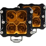 Heretic 6-SERIES Quattro Spot Lights Black W/ Amber Lens Pair 52221. Fixed Price $256.49.