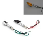 Universal Motorcycle Chrome Skeleton Hand Led Turn Signals Blinker Indicator Smo. Fixed Price $13.88.