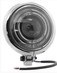 New 5-3/4 Chrome Bottom Mount Led Headlight For Custom Harley Davidson. Fixed Price $228.95.