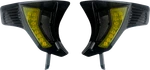 Custom Dynamics Shark Demon Yellow Front Turn Signal Vents 2023-2025 Harley Fltr. Fixed Price $299.95.