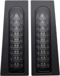 Custom Dynamics Smoked Probeam Led Saddlebag Fillerz For 14-19 Harley Touring. Fixed Price $259.95.