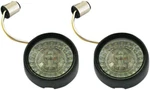 Custom Dynamics Probeam Bullet Bezel Turn Signal Inserts Front 1157 Black/smoke. Fixed Price $149.95.
