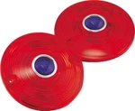 Bikers Choice Fits 86-17 Flh Flt Flst Red Turn Signal Lens With Blue Dot Pr. Fixed Price $25.99.