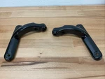 Black Spotlamp Bracket Set For Harley Davidson By V-twin. Fixed Price $49.21.