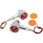 Drag Specialties Custom Bullet Marker Lights (pr) 2040-0276. Fixed Price $42.37.