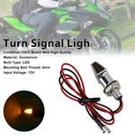 12V Led Turn Signal Indicator Light 8MM Universal Motorcycle For Yamaha Chrome. Fixed Price $18.65.