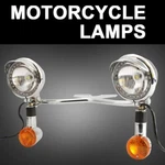 Passing Auxiliary Fog Turn Light Bar Kit For Harley Xl Sportster 1200 883 Custom. Fixed Price $85.99.