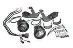 Ciro TAC10 Light Cannons With Fairing Brackets - Black 45009. Fixed Price $595.00.