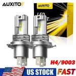 Auxito 9003 H4 Led Headlight Kit High Low Beam Bulb Super Bright 6500K White Epg. Fixed Price $25.64.