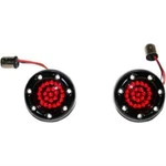 Bullet Ringz Led Turn Signal Lamp Red/red/red Black BTRB-RR-1156-R. Fixed Price $49.50.