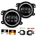 4 Inch Round 60W Led Fog Lights For 2018-2025 Jeep Wrangler Jl & Amber. Fixed Price $60.63.