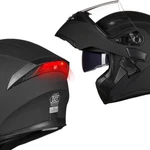 Ilm Flip Up Modular Full Face Motorcycle Helmet With Led Dot Dual Visors 6 Color. Fixed Price $85.99.