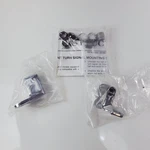 Harley-davidson 03-13 Big Twin Front Signal Mounts Chrome Oem 68266-03. Fixed Price $47.02.