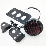 Pre-drilled License Side Tag Holder Bracket Tail Light For Harley Metric Chopper. Fixed Price $48.01.