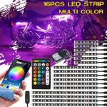 16X Motorcycle Neon Accent Led Light Underglow Motorbike For Harley Davidson. Fixed Price $59.99.