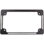 Custom Dynamics License Plate Frame Black TF04-B. Fixed Price $129.95.