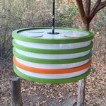 Large Outdoor Fixtures Custom Built Lighting Unique Round Hanging Lamps. Fixed Price $795.00.