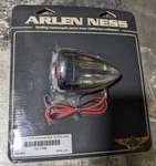 Arlen Ness 12-748 Deep Cut Turn Signals With Fire Ring Led, Red Lens -.... Fixed Price $69.97.