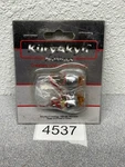Nos Kuryakyn Small 5002 Bullet Lights With Amber Star Caps. Fixed Price $48.95.