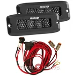 Rigid Industries Sr-q Pro Midnight Led Spot Diffused Flush Mount Lights Pair. Fixed Price $399.99.