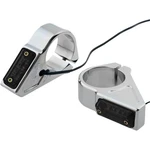 Joker Machine Rectangle Led Fork Mount Turn Signal - 41MM. Chrome/smoked Lense. Fixed Price $159.04.