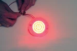 Custom Dynamics Red 1157 Flat Led Turn Signal Insert For Harley Davidson. Fixed Price $89.95.