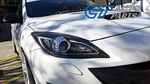 Black 3D Drl Led Projector For 09-13 Mazda Mps. Fixed Price $406.87.