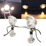 Passing Driving Turn Signals Lights For Kawasaki Vn Vulcan 1500 1600 1700 Nomad. Fixed Price $66.08.